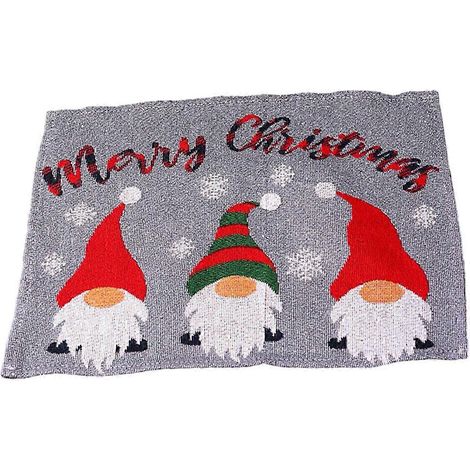 Sets de table Joyeux Noël, décoration de table lavable pour l'hiver, accessoires de décoration pour les fêtes d'hôtel-Style A (1/5)