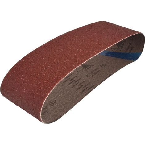 Faithfull Belt Sander Cloth Sanding Belt 533 x 75mm Coarse 60G Pack 3
