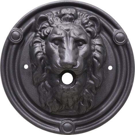 Rosone in alluminio per fontane vasche da giardino rubinetto modello Horus