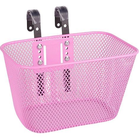 Panier de vélo - Antirouille, résistant aux intempéries et amovible Panier de guidon amovible avec poignée, idéal pour le vélo, les balades, la plage, les courses et les trajets domicile-travail (1/5)