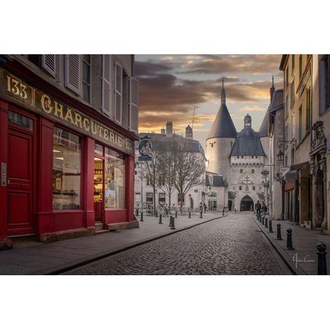 Tableau sur toile porte de la Craff de Nancy 45x65 cm - Impression sur Toile Murale Décorative - Image imprimée en HD sur Toile - Toile sur Châssis en Bois FSC - Fabriqué en France (1/4)