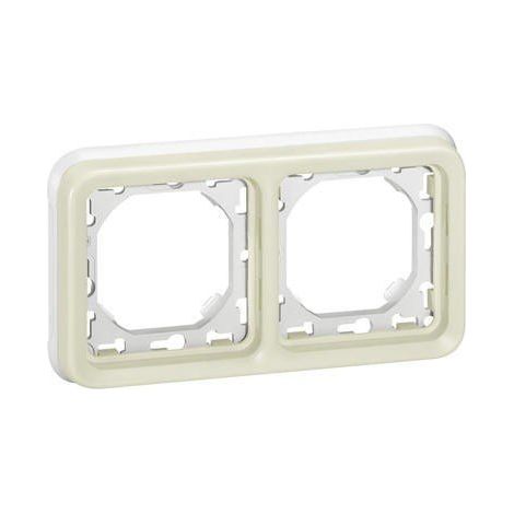 LEGRAND 069694 PLEXUS  Cornice 2 elementi per incorporare il bianco