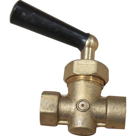 Robinet porte-manomètre à décompression - femelle femelle 1/4" (8/13) - Sferaco (1/5)