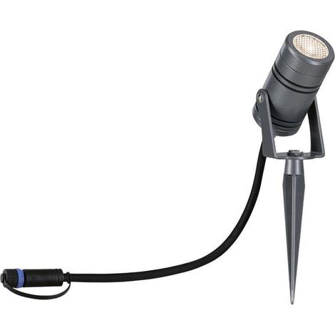Paulmann  94367 Beleuchtungssystem Plug & Shine  LED-Wandleuchte   LED 12 W Warmweiß Grau (1/5)