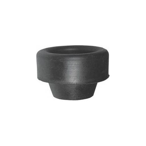 BIMORSETTO IN GOMMA NERA Diam. mm. 40 G.M.P