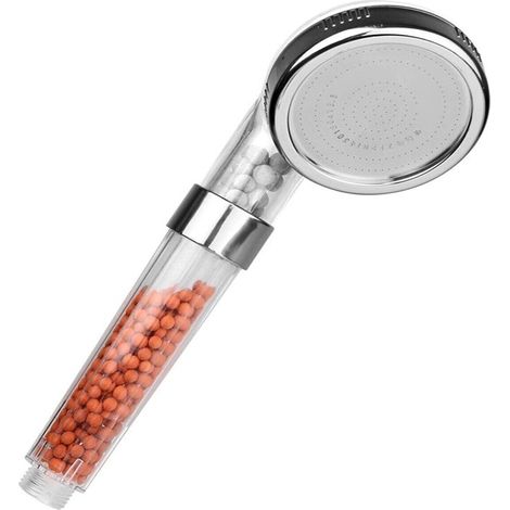 POMMEAU DE DOUCHE UNIVERSEL PIERRES MINÉRALES DOUCHE TONIQUE IONS NÉGATIFS