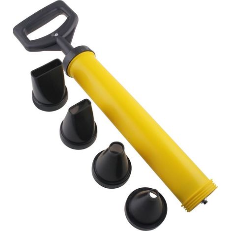 Mörtelpistole mit 4 Düsen, Mörtelpresse, Mörtelpistole, manuelle Mörtelpumpe, Betonspritzgerät mit Zubehör, Heimwerker-Mörtelpistole für Mörtel/Zement