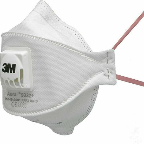 Staubschutzmaske Aura Serie 9300 FFP3 Nr D mit Ventil - K93 32 - 15629-vp (1/5)