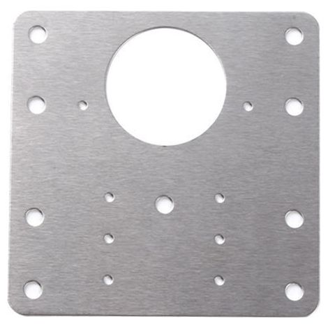 2 Pieces Cabinet Hinge Repair Brackets, Hinge Repair Plate with 12 Screws, Furniture Hinge Repair Kit. (1/4)