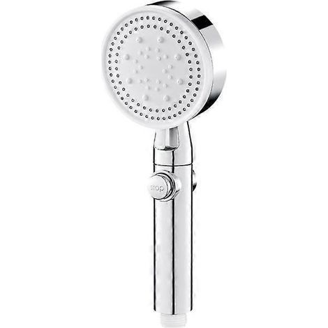 Pommeau de douche à économie d'eau, pommeau de douche anticalcaire, haute pression (1/5)