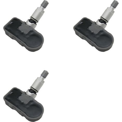 Tre sensori di monitoraggio della pressione degli pneumatici per Mercedes-Benz Classe S (2009-2013, W221) e Mercedes-Benz SL (2012-2014, R231), 433 MHz, A0009057200