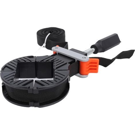 Support de Pince à Sangle Multifonctionnel avec Renforts D'angle Amovibles pour les Projets de Menuiserie Pince à Bande à Tension Rapide Haute Résistance pour les Professionnels (1/5)