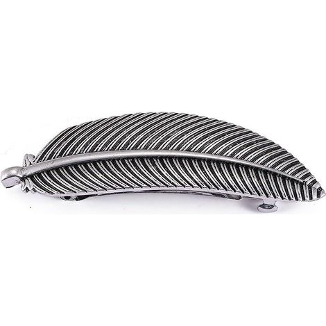 Épingle à cheveux vintage feuille barrette métal pour femme accessoire coiffure bijou tête pince cheveux mariage fille (1/5)