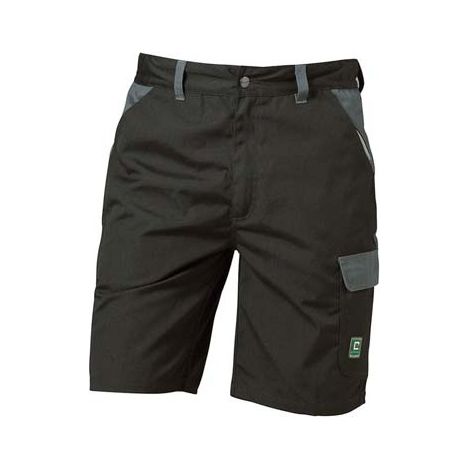 Pantalón corto (short) de trabajo RIO Talla 48, negro/gris