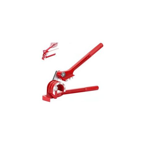 Cintreuse de 6/8/10 mm, Peut Cintrer avec Précision à des Angles de 0°/45°/90°/135°/180°, pour Tubes Métalliques, Tubes en Cuivre et Tubes en Aluminium (Rouge)