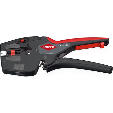 KNIPEX 12 72 190 NexStrip® Utensile multifunzione per elettricista rivestiti in resina sintetica antiscivolo 190 mm (1/9)