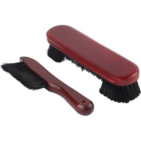 2 brosses de table de billard, balai pour rail, nettoyant pour table de snooker, accessoires de nettoyage en set (1/5)