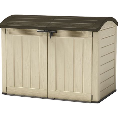 Baule da Esterno Keter Store-it-Out Ultra 177x113x134 cm in Resina Beige (1/5)