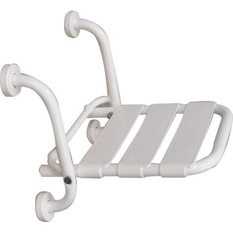 Asiento plegable Blanco (1/2)