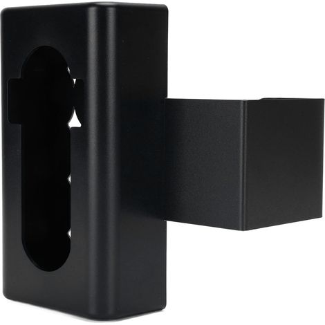 Support de sonnette vidéo antivol, ABS et acier inoxydable, pour portes intérieures 22-49mm, sans perçage, compatible 7.5x12.5x3.5cm (1/4)