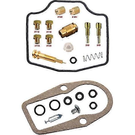 Kit de réparation de carburateur (pièces de rechange pour membrane et flotteur) pour Yamaha SRX 600 SRX600 1XL 1XM 2TM (1986-1987). (1/2)