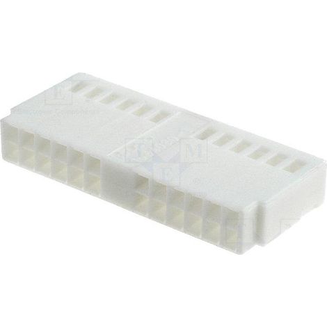 Fiche nue Fakra femelle 24PIN blanche