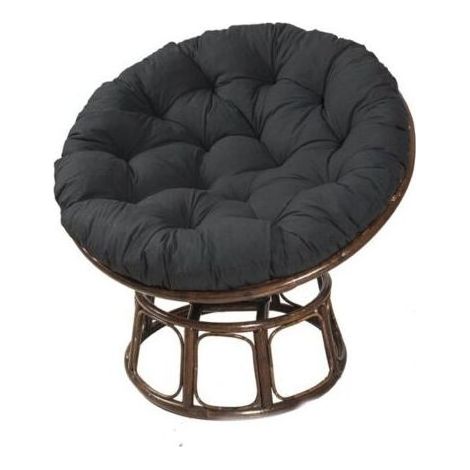 Bluedeer – Coussins de chaise ronds 60 cm – Tissu microfibre doux et résistant – Rembourrage en coton PP – Confort optimal pour balcon et salon (1/5)