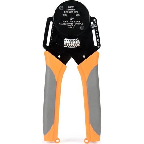 Outils Mécaniques à Pinces pour borne cylindrique série Deutsch DT 14AWG 16AWG 18AWG (1/2)