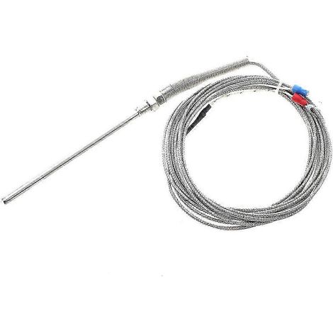 Sonde en acier inoxydable de 3 mètres (10 pieds), capteur de type K, thermocouple haute température, kilonano (1/5)