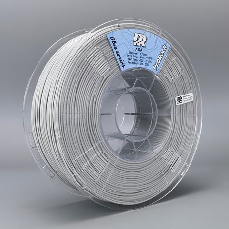 ProRock ASA Filament, 1.75mm, 1000g ProRock ASA Filament 1.75mm 1000g Grey