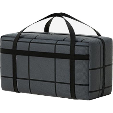 Bolsas de almacenamiento de ropa y ropa de cama de gran capacidad, bolsas de mudanza de 90 litros. (1/4)