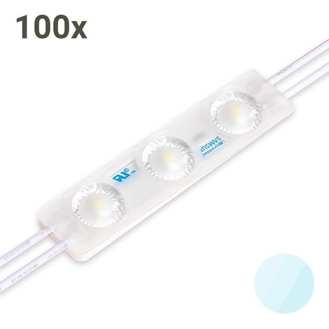 LED Modul 6500K 1,5W 170° 12V IP65 (100 Stück VPE)