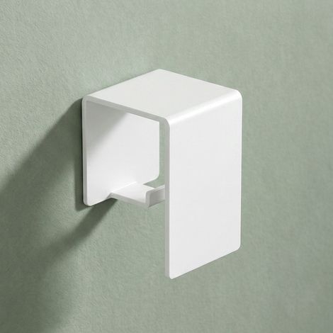 Mai & Mai Gancio Adesivo Bagno in Acciaio al Carbonio Appendi Porta Asciugamani Impermeabili per Bagno Cucina e Soggiorno, Bianco Sabbia, Tavrin-01