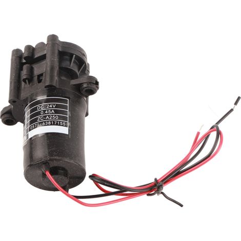 Beyamis Mini pompe à eau auto-amorçante ZC-A250 DC24V à engrenages en plastique résistant à la corrosion (1/5)