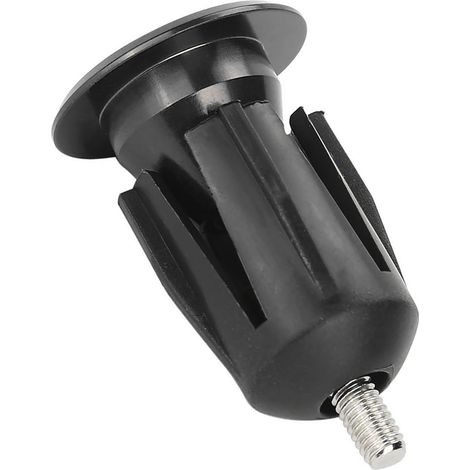 1 paire d'embouts de guidon en alliage d'aluminium pour vélo (noir) (1/5)