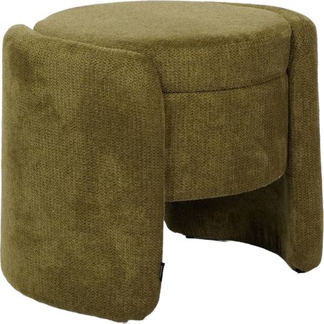 sweeek - Moderner Hocker mit Stoffbezug und Stauraum