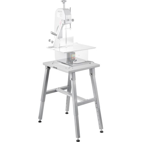 Support de Scie à Os Électrique Boucher, Stand pour Scie à Ruban de Table, Accessoire Compatible avec Modèles BS-130 et BS-250, Hauteur Réglable, Cadre Stable en Forme de H, Patins Antidérapants (1/5)
