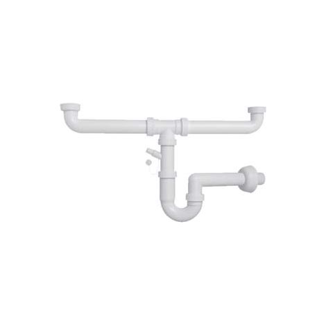 SIFONE MOPLEN A U 2 VIE CON SCARICO  11/2 per lavello
