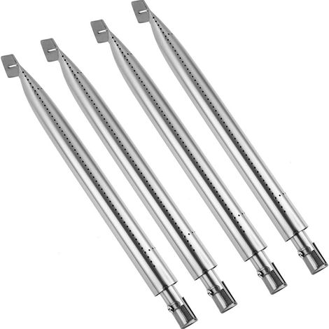 Brûleur tube en acier inoxydable pour barbecue à gaz Broil King Baron 490, tuyaux de brûleur à gaz, 4 brûleurs de rechange, pour Baron 320, 420, 490, 540, 40 cm
