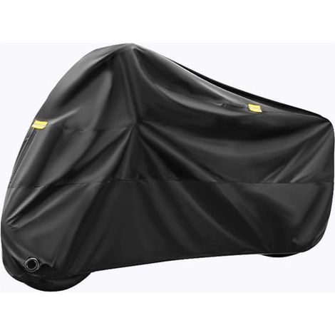 Housse imperméable pour moto – housse de protection extérieure pour voiture – Oxford 210D – scooter – noir (1/5)