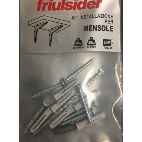 Kit de instalacio'n para mensola 69000000000000006f2