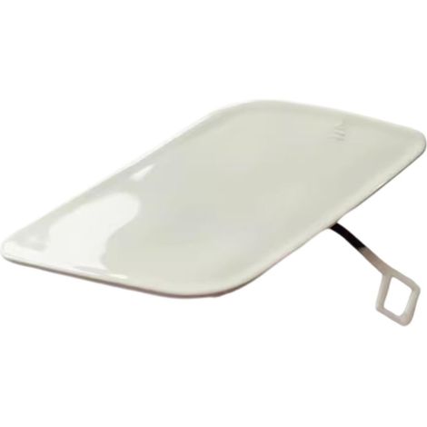 Cache-anneau de remorquage de pare-chocs avant pour Mercedes-Benz W212 E300 E350 E400 E500 (blanc)