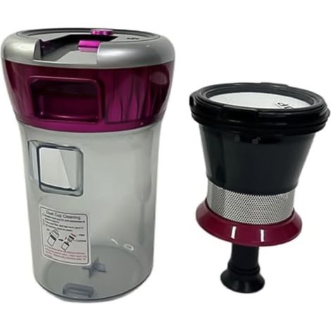 Ensemble poubelle de rechange avec cyclone et filtre WB73 pour aspirateur, composant de collecte de poussière pour piéger les punaises de lit et les polluants (1/5)