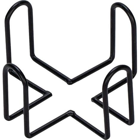 Metallener Untersetzerhalter, Aufbewahrungsgestell für runde und quadratische Untersetzer (1/5)