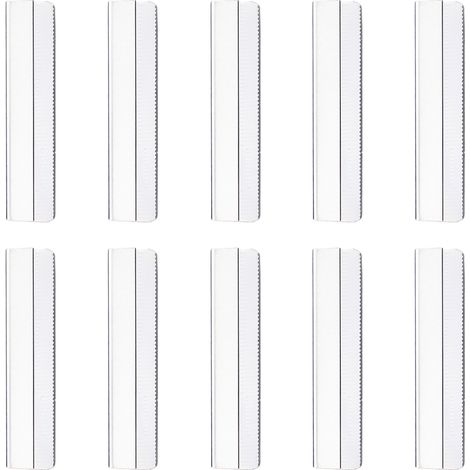 Lame Rasoir - Acier Inoxydable - À Simple Tranchant - Pour Épilation Visage Sourcils Aisselles - Lot de 10 (1/5)