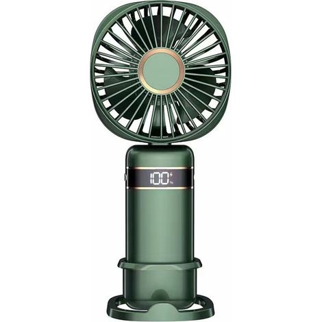 Ventilador Mini Plegable - 12 V - Para Coche Oficina Hogar - Portátil Compacto - 1 Unidad (1/5)