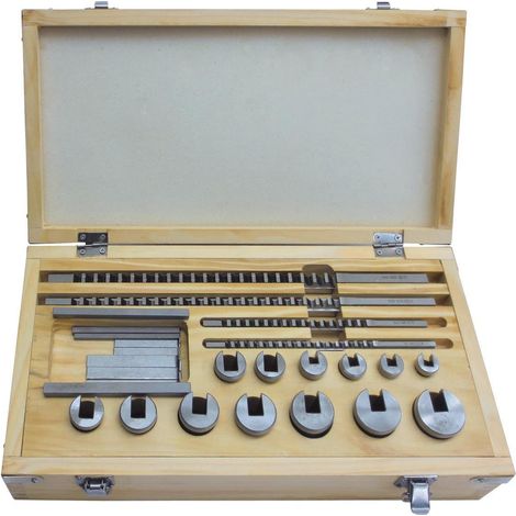 Set of broaches for metric keyways Holzmann rns4