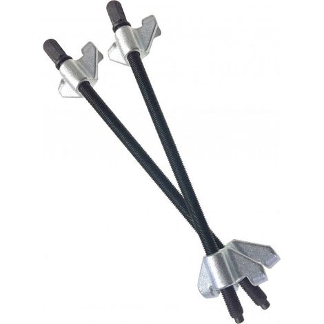 Euro Vanadium – Lot de 2 compresseurs de ressorts pour amortisseurs jusqu'à 370 mm – Longueur utile 240 mm – Sécurité optimale pour changement amortisseurs (1/3)