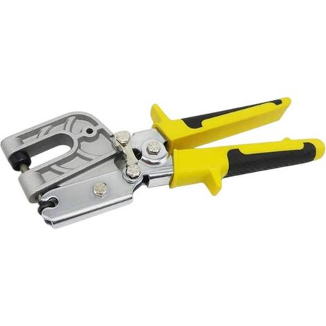 Pinza Punzonatrice Doppia Leva per Cartongesso Profili Metallo Zincati Art.82057