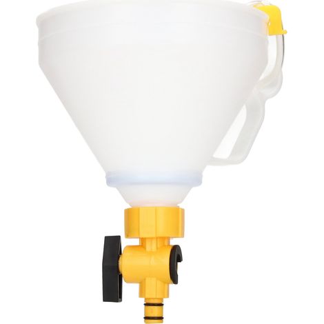 Entonnoir de remplissage liquide de refroidissement radiateur moteur, kit anti-débordement avec adaptateurs 31 35 40 42 45mm, système de refroidissement, outil de purge d'air, bleu et noir (1/5)